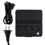 White Jpn Plug 4 Outlet 4 USB Wifi Power Strip Device