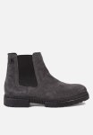 Tommy Hilfiger Casual Cleated Suede Chelsea - Grey