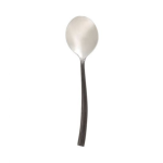 Black Oak Soup Spoon 18 10 Set Of 12