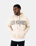 Graphic Hooded Stone Sweatshirt - XXL Brown