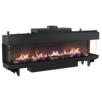 - Leo 200 Lp 3-SIDED Glass Gas Fireplace Built-in