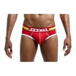 Jockmail Red And Yellow Briefs