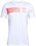 Men's Ua Fast Left Chest Short Sleeve - WHITE-102 Sm