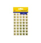 Gold Stars With Faces