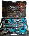 Zs - 9 In 1 Cordless Power Tool Combo Kit