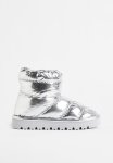 Padded Boots - Silver-coloured