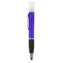 Geeko Sanitiser Blue Ink Pen With Stylus Colour: Purple