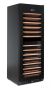 Snomaster - 181 Bottle Wine Chiller Black Cabinet With Glass Door