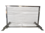 Stainless Steel 304 Braai Grid 690MM X 400MM & Grid Bracket Set