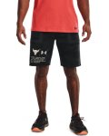 Men's Project Rock Heavyweight Terry Shorts - Black Sm