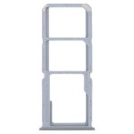 For Oppo A95 4G RENO6 Lite Sim Card Tray + Sim Card Tray + Micro Sd Card Tray Silver