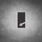 Arrow Sign D04 - Black - Powder Coated Aluminum