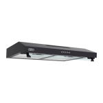 Defy 60CM Cookerhood Black DCH60B