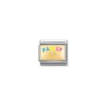 Composable Classic Link Family Etched Heart