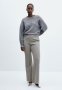 Plus Trousers Emma - Medium Gray