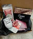 Girly Box Combo - White & Silver