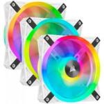 Corsair CO-9050104 Icue QL120 Rgb 120MM Pwm White Case Fan – Triple Pack