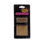 Birthday Candles - Party Accessories - Gold - 24 Piece - 3 Pack