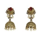 Earrings Kayseria Flower Jumki Earrings Handcrafted In London