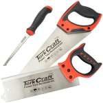 Tork Craft Saw Set 3 PC Hand back job Saw Blister Pack TCSAW020