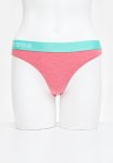 Offset Logo Bikini Brief - Coral Marl