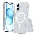 Clear Magsafe Shockproof Clear Case For Iphone 16 Plus -anti-yellowing