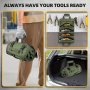 Heavy Duty Tool Bag Multi Pocket Hardware Tools Pouch Portable For Tools Storage