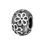 A292-C35081 - 925 Sterling Silver Flower European Charm Bead