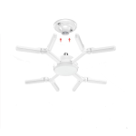 LED Snowflake Shape Foldable Pattern Changing Light 80W