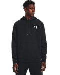 Men's Ua Essential Fleece Hoodie - Black Md