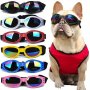 Yiyuanpet Dog Glasses Uv Protection Wind/dust/smog Resistant Adjustable Strap Pet Eyewear For Small To Medium Breeds