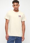 Tommy Hilfiger Tjm Slim Essential Flag Tee Ext - Newsprint