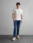 Essential V-neck White T-Shirt - XXL White