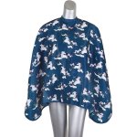 Kids Cape Blue With Unicorns Studs