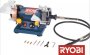 Ryobi Bench Grinder 120W Multi Purpose W/ Flexible Shaft