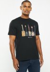Ben Sherman Misfit Guitars Tee-shirt - Black