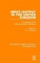 Input-output In The United Kingdom - Proceedings Of The 1968 Manchester Conference   Hardcover