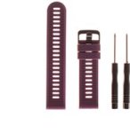 Silicone Plain Watch Strap - Garmin Forerunner 945/ Forerunner 935/ FENIX5 Plus/ FENIX5/ Quatix 5/ Quatix 5 Sapphire/ Approach S60 Purple