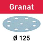 Festool Granat Stf D125 9 125MM Sanding Discs 40 To 1500 Grit - 1500 50 Pack