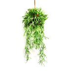 Artificial Hanging Fern In Coconut Ball