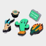 Crocs Summer Fest 5 Pack Plug 5PC Pack _ 180456 _ Multi - All Multi
