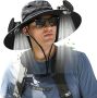 Hat With Fans Solar Power Wide-brim Sun Hat With 2 Solar Fan Upf 50+ Bucket Fishing Hats Outdoor Fishing Hiking Beach