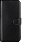 Tuff-Luv Essentials Leather Folio Case & Stand For Galaxy A73 5G - Black