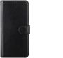 Tuff-Luv Essentials Leather Folio Case & Stand For Galaxy A73 5G - Black