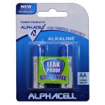 Alphacell Aa 2PC Pro Alkaline Digital Batteries 6 Pack