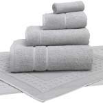 Terry Lustre Country Range 710GSM Bath Mats - Various Colours & Sizes - Bath Carpet 60CM X 140CM Eggshell Grey