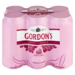 Gordon's Pink & Tonic Spirit Cooler 6 X 440ML
