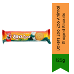 Bakers Zoo Zoo Animal Shaped Biscuits 125G - 125G