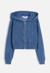 Zip-through Hoodie - Blue
