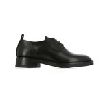 Plaintoe Laceup Shoe -black